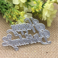Stanzschablone "Happy Birthday #1" | 7 cm x 4,5 cm