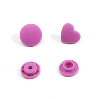 
              Druckknöpfe "Herz" | 12,4 mm | 20 Stück | 15 Farben
            