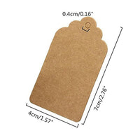 
              Papier-Anhänger | 7 cm x 4 cm | 100 Stück
            