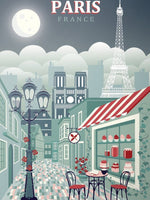 
              Diamantstickerei-Set "Paris #2" | 40 cm x 30 cm - 70 cm x 50 cm
            