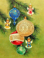 
              Diamantstickerei-Set "Christbaumkugeln #1" | 40 cm x 30 cm - 70 cm x 50 cm
            