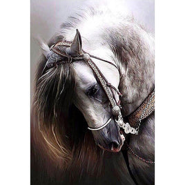 Diamantstickerei-Set "Pferd #1" | 40 cm x 30 cm - 70 cm x 50 cm