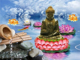 Diamantstickerei-Set "Buddha #5" | 30 cm x 40 cm - 50 cm x 70 cm