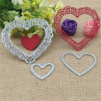 
              Stanzschablonen "Herz-Set #4" | 8,3 cm x 7,7 cm | 3-teilig
            