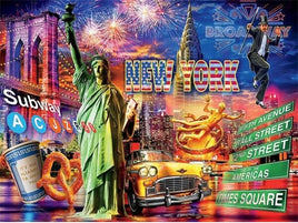 Diamantstickerei-Set "New York" | 30 cm x 40 cm - 50 cm x 70 cm