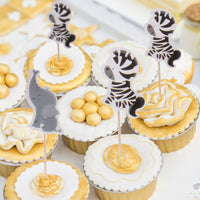 
              Vorsicht Wilde Tiere - Cupcake Topper | 24 Stück
            