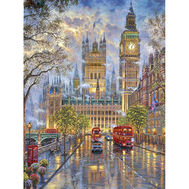 Diamantstickerei-Set "London #1" | 40 cm x 30 cm - 70 cm x 50 cm