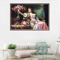 
              Diamantstickerei-Set "Schönheit #1" | 30 cm x 40 cm - 50 cm x 70 cm
            