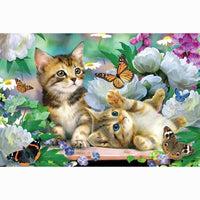 
              Diamantstickerei-Set "Katzenbabys #4" | 30 cm x 45 cm - 50 cm x 75 cm
            