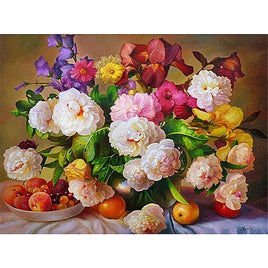 Diamantstickerei-Set "Blumenstrauß #2" | 30 cm x 40 cm - 50 cm x 70 cm