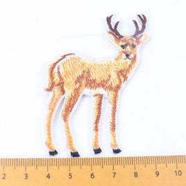 Applikation "Hirsch" | 7,5 cm x 5 cm | 5 Stück