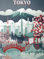 
              Diamantstickerei-Set "Tokyo #1" | 40 cm x 30 cm - 70 cm x 50 cm
            