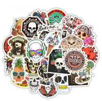 
              Sticker "Totenkopf" 50 Stück
            