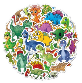 Sticker "Dinosaurier" 50 Stück