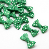
              Mini Satin Schleifen | Gepunktet | 3 cm x 1,5 cm | 25 Stück
            