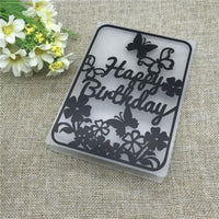 
              Prägeschablone "Happy Birthday #6" | 15 cm x 10,5 cm
            
