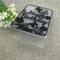 
              Prägeschablone "Happy Birthday #6" | 15 cm x 10,5 cm
            