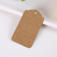 
              Papier-Anhänger | 7 cm x 4 cm | 100 Stück
            