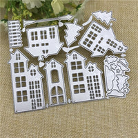 
              Stanzschablonen "Stadt #1" | 14 cm x 6,5 cm | 19-teilig
            