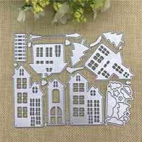 
              Stanzschablonen "Stadt #1" | 14 cm x 6,5 cm | 19-teilig
            