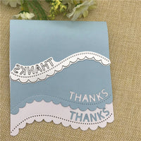 
              Stanzschablone "Thanks" | 12,2 cm x 2,5 cm
            