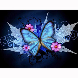 Diamantstickerei-Set "Schmetterling #3" | 30 cm x 40 cm - 50 cm x 70 cm