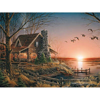 
              Diamantstickerei-Set "Landschaft #3" | 30 cm x 45 cm - 50 cm x 75 cm
            