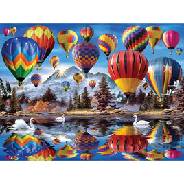 Diamantstickerei-Set "Heißluftballons" | 30 cm x 40 cm - 50 cm x 70 cm