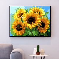 
              Diamantstickerei-Set "Sonnenblume #2" | 30 cm x 40 cm - 50 cm x 70 cm
            