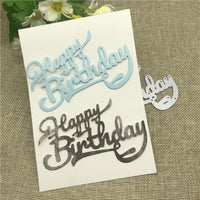 
              Stanzschablone "Happy Birthday #3" | 10 cm x 6,3 cm
            