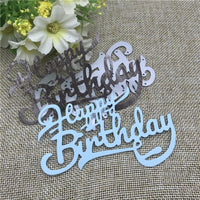 
              Stanzschablone "Happy Birthday #3" | 10 cm x 6,3 cm
            