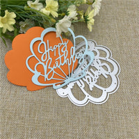 
              Stanzschablone "Happy Birthday #6" | 10,4 cm x 9,3 cm
            