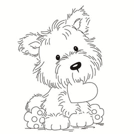 Clear Stempel "Hund #1" | 9 cm x 6,2 cm
