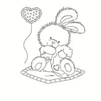 
              Clear Stempel "Hase / Kaninchen" | 9 cm x 6,3 cm
            