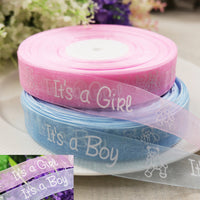 
              Chiffonband | 15 mm | 4,50 m | It's a Girl / Boy
            