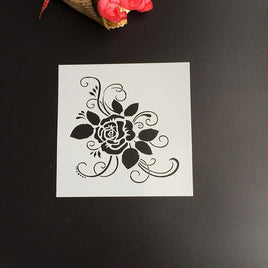 Schablone "Rose" | 13 cm x 13 cm