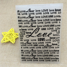 Prägeschablone "Love" | 14,5 cm x 10,5 cm