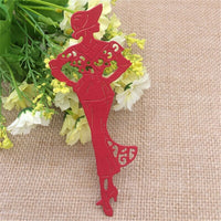 
              Stanzschablone "Lady #1" | 14 cm x 5 cm
            