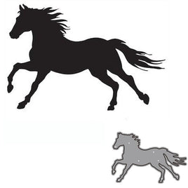 Stanzschablone "Pferd" | 7,3 cm x 5 cm