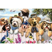 
              Diamantstickerei-Set "Hunde #2" | 30 cm x 45 cm - 50 cm x 75 cm
            