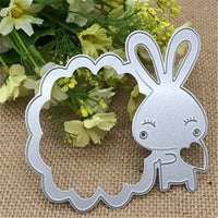 
              Stanzschablone "Hase / Kaninchen #2" | 11,8 cm x 9,7 cm
            