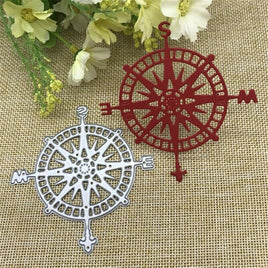Stanzschablone "Kompass" | 9,5 cm x 8,2 cm
