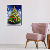 
              Diamantstickerei-Set "Weihnachtsbaum #1" | 45 cm x 30 cm - 75 cm x 50 cm
            