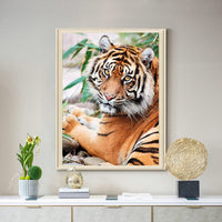 
              Diamantstickerei-Set "Tiger #1" | 40 cm x 30 cm - 70 cm x 50 cm
            