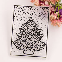 
              Prägeschablone "Weihnachtsbaum #2" | 15 cm x 10,5 cm
            