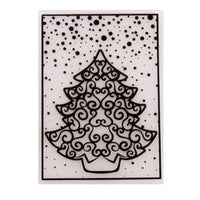
              Prägeschablone "Weihnachtsbaum #2" | 15 cm x 10,5 cm
            